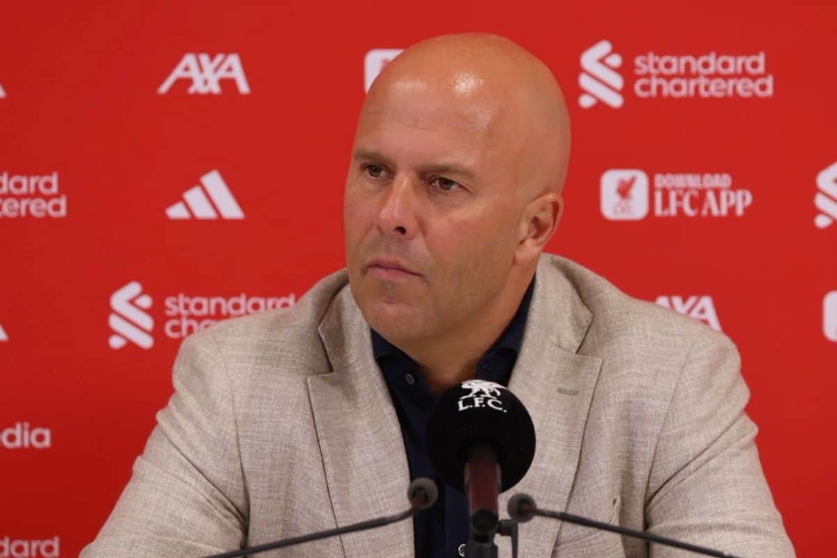 Arne Slot "far from happy with a few individual performances" - and they know - Liverpool FC