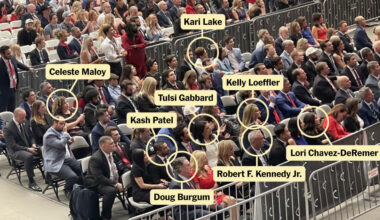 See Who Attended Charlie Kirk’s Memorial