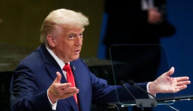 Trump addresses world leaders at United Nations