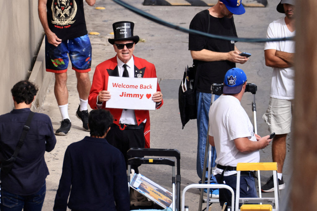 Jimmy Kimmel to return to the air, in Los Angeles