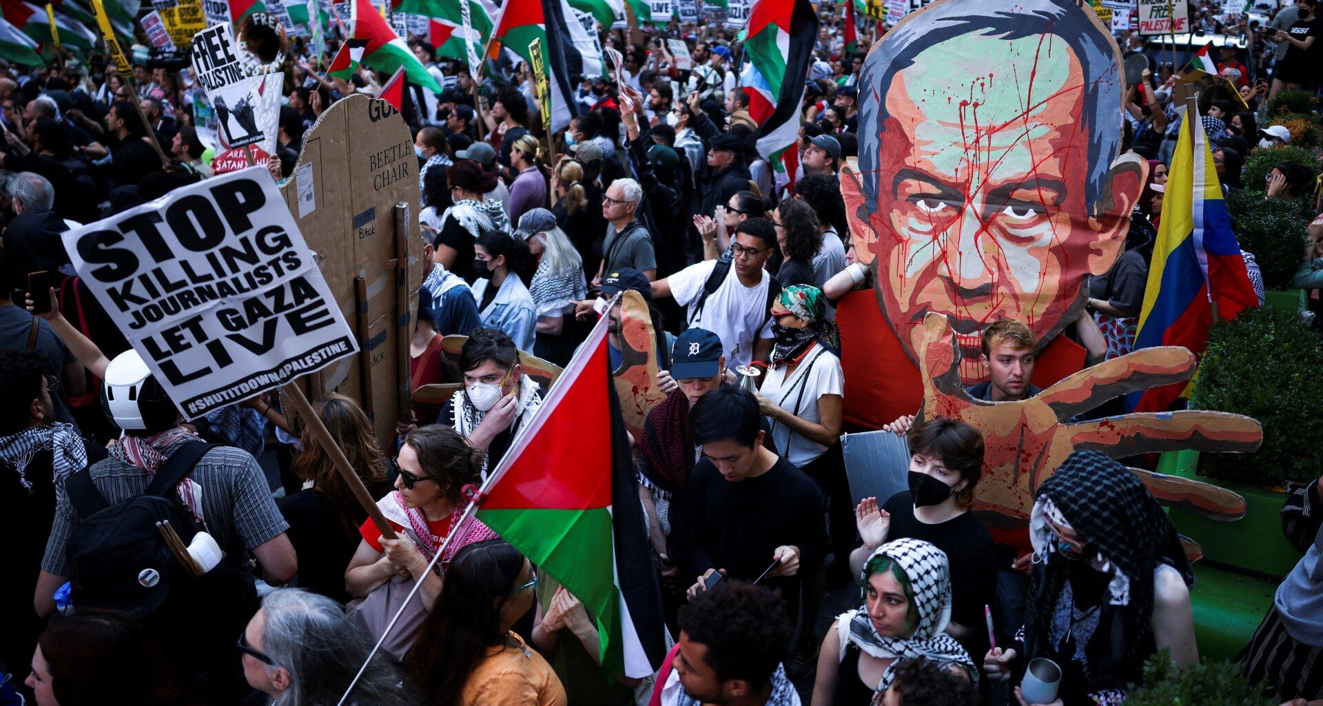 Protests, calls for sanctions greet Netanyahu at UN amid Gaza horrors | United Nations News