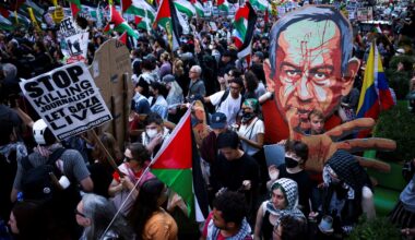 Protests, calls for sanctions greet Netanyahu at UN amid Gaza horrors | United Nations News