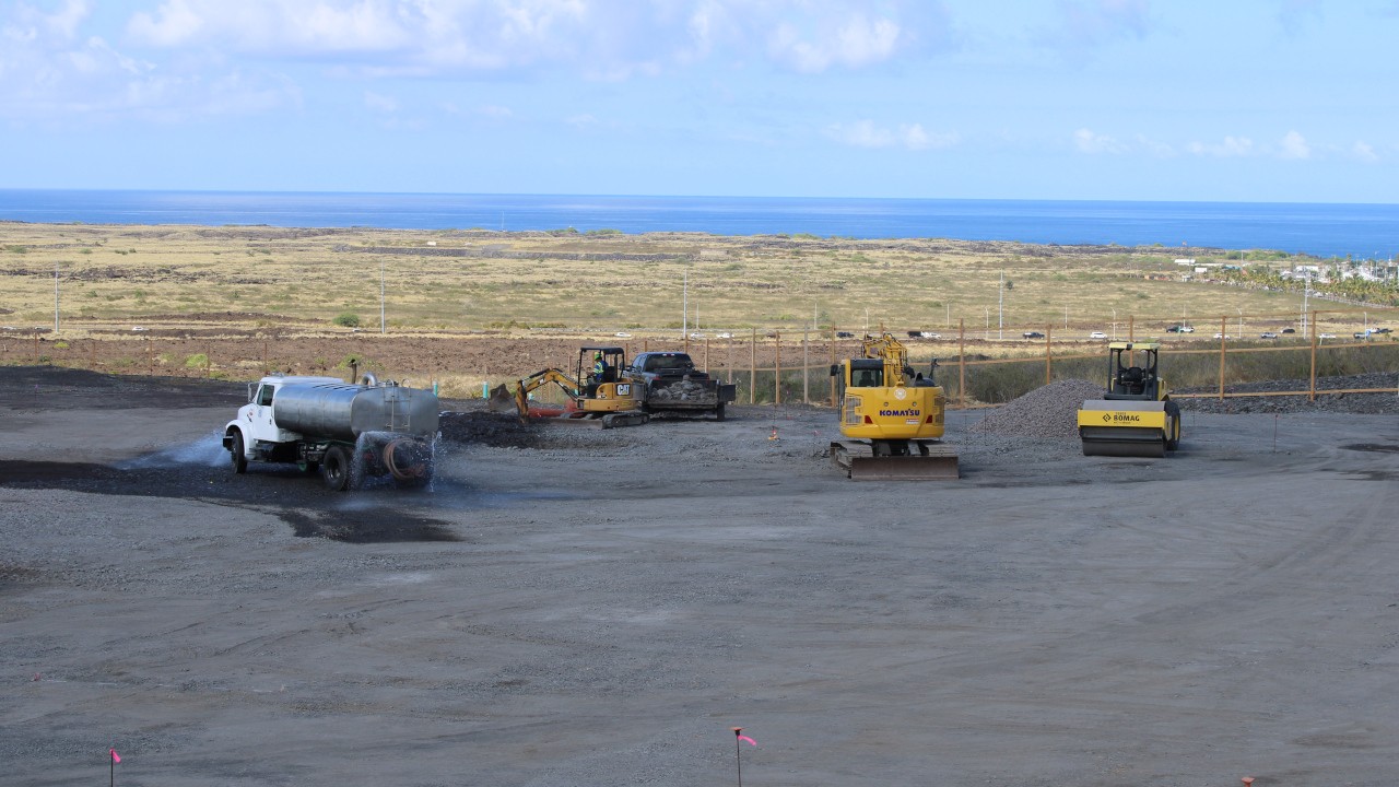 Construction Begins On Kukuiola Emergency Shelter In Kona