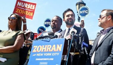 Zohran Mamdani told The Press he was excited to win over voters who didn’t support him in the primaries. 