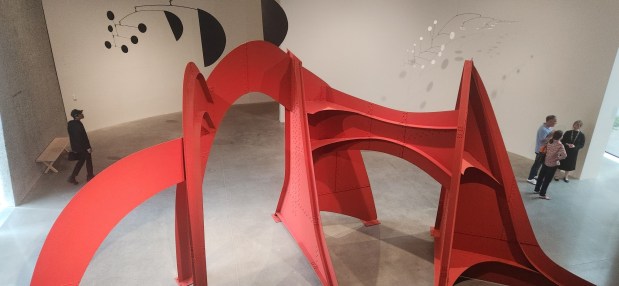 Immense "industrial strength" sculpture fills the galleries at Philadelphia's newest museum, Calder Gardens. (BILL RETTEW/MEDIANEWS GROUP)