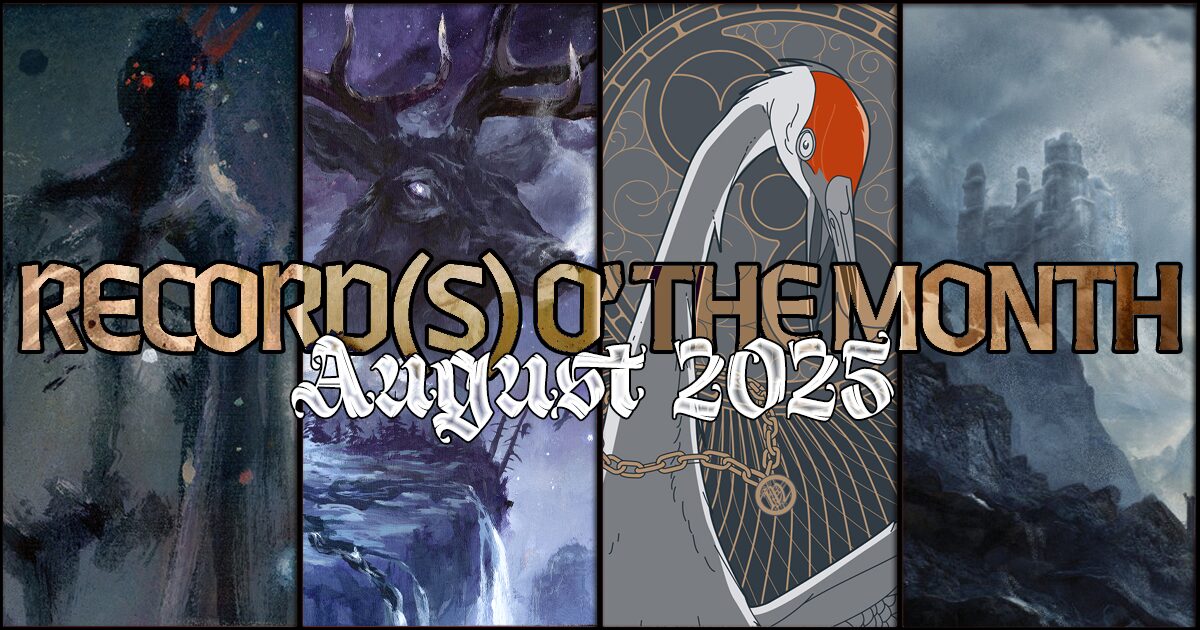 Record(s) o' the Month - August 2025