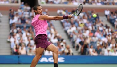 Alcaraz beats Djokovic at the U.S. Open to meet Sinner for the 3rd Grand Slam final in a row