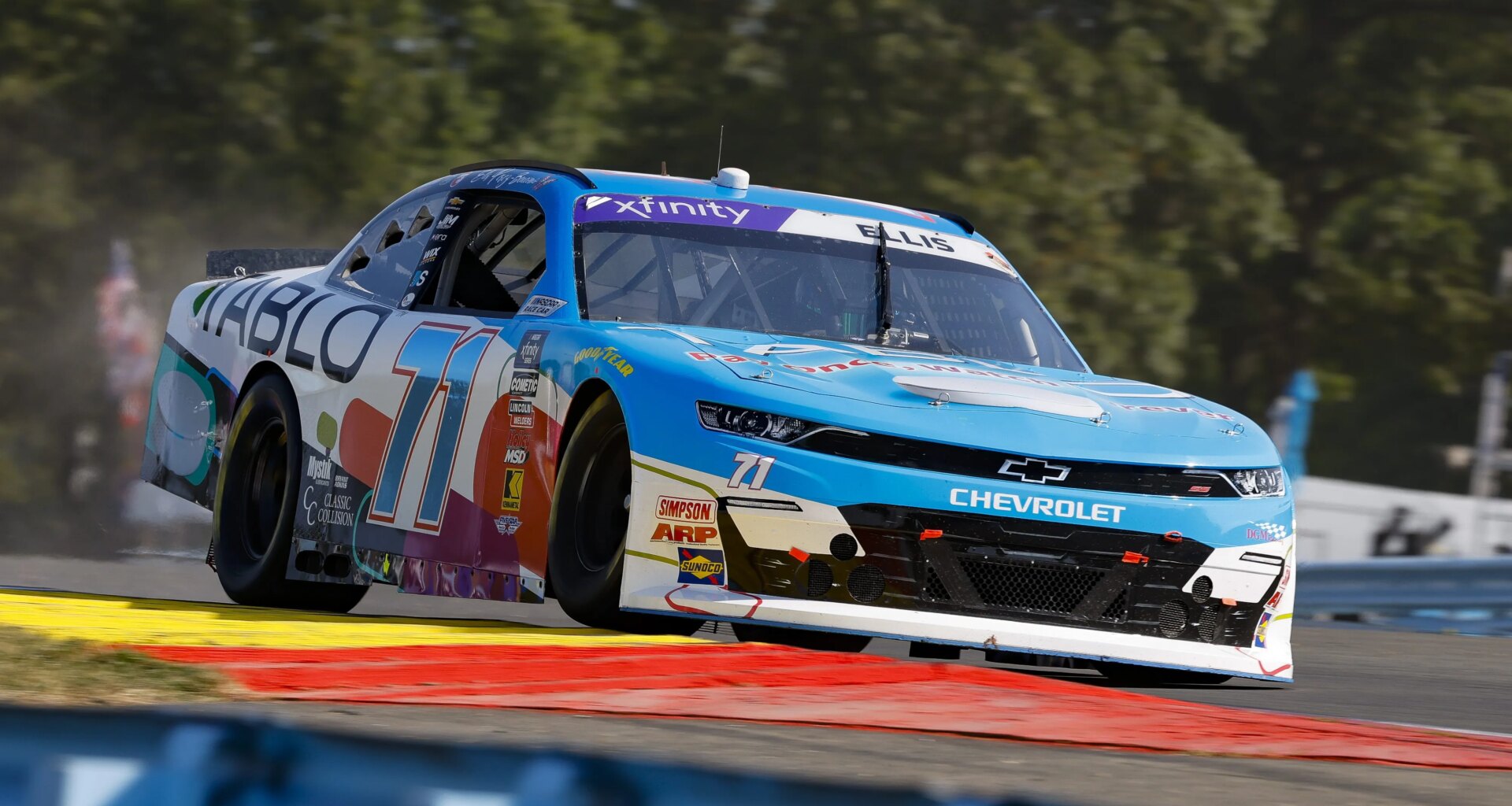 Football, NASCAR collide at DGM Racing