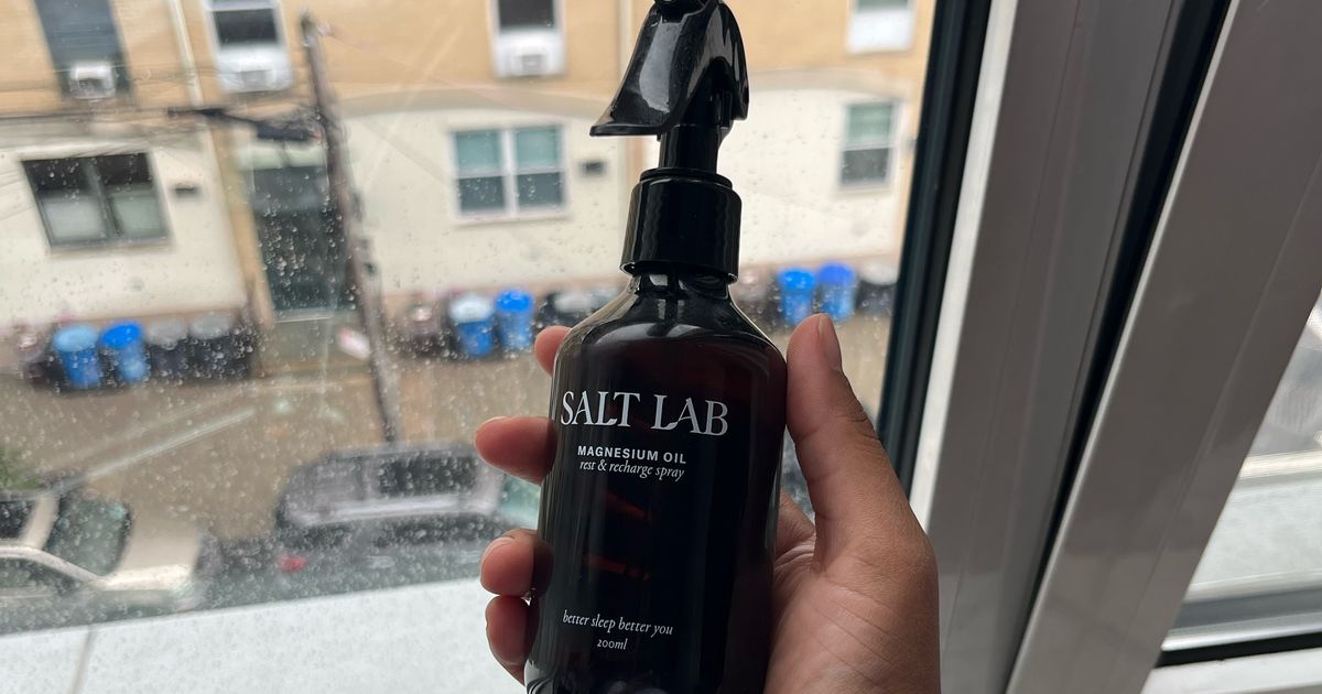 I Sleep Great Now That I Spray Salt Lab Magnesium on My Feet