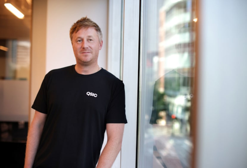 CEO Matt Elsley poses for a photograph at the Qsic office in Dallas, Texas, on Jul 23, 2025.