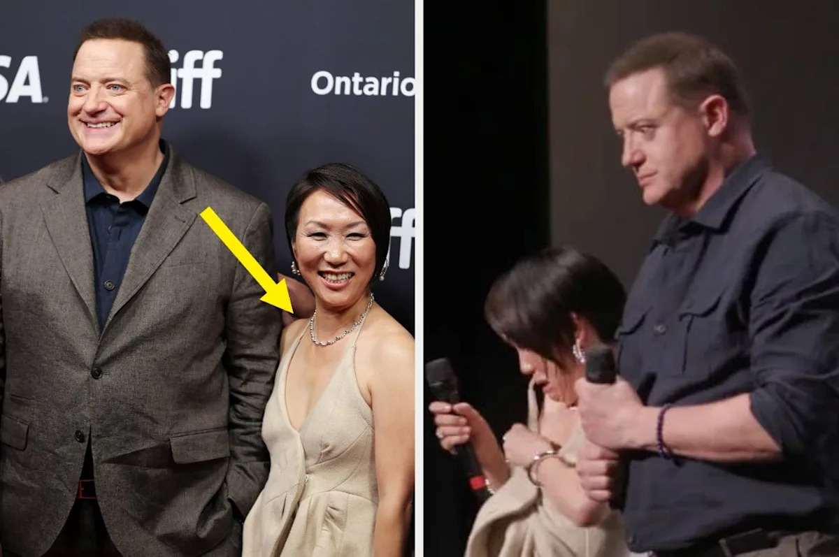 People Can't Stop Talking About Brendan Fraser's Reaction To A Director's Wardrobe Malfunction