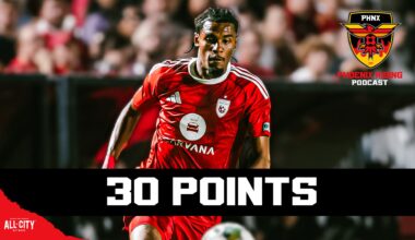 PHNX Phoenix Rising Podcast 30 Points USL Championship