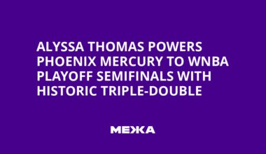 Alyssa Thomas Powers Phoenix Mercury to WNBA Playoff Semifinals with Historic Triple-Double | Ukraine news
