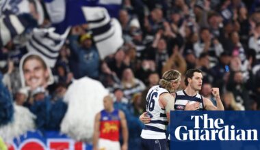 Geelong lay down AFL marker with emphatic qualifying final win over Brisbane | AFL