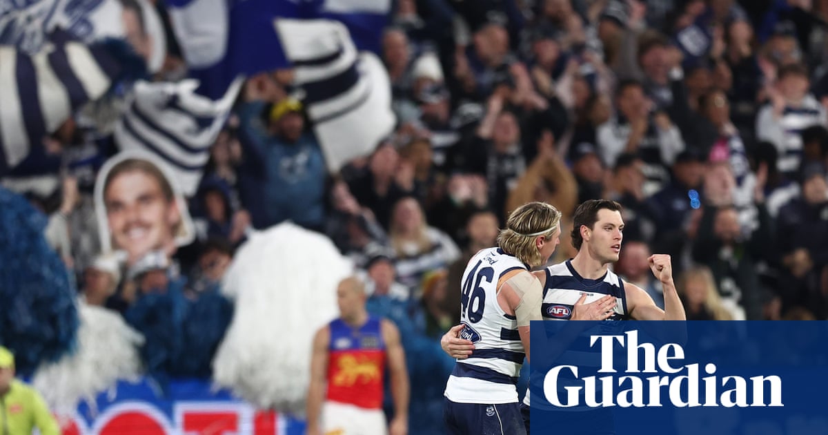 Geelong lay down AFL marker with emphatic qualifying final win over Brisbane | AFL