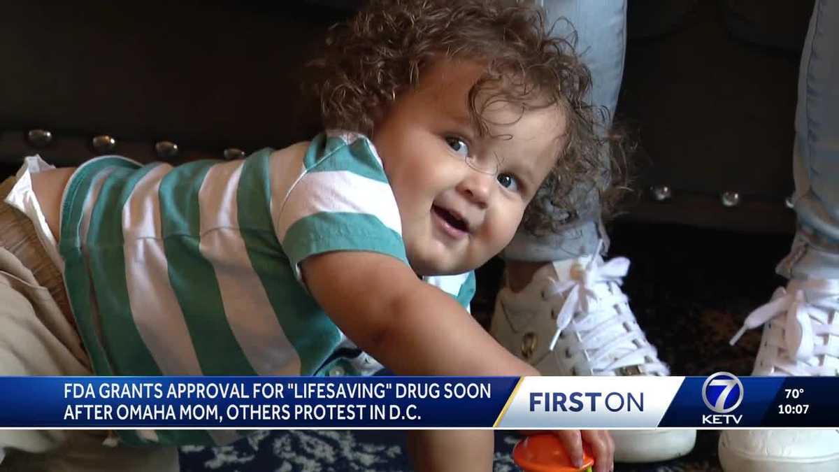 FDA approves "lifesaving" drug after Omaha mom's pleas