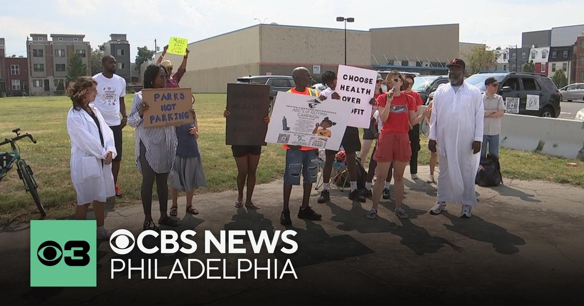 CHOP parking lot garage protest in South Philadelphia's Grays Ferry neighborhood