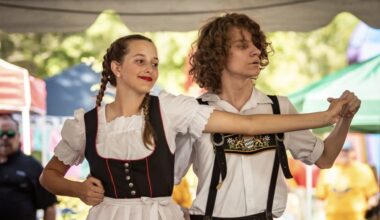 Kingwood Oktoberfest dancers