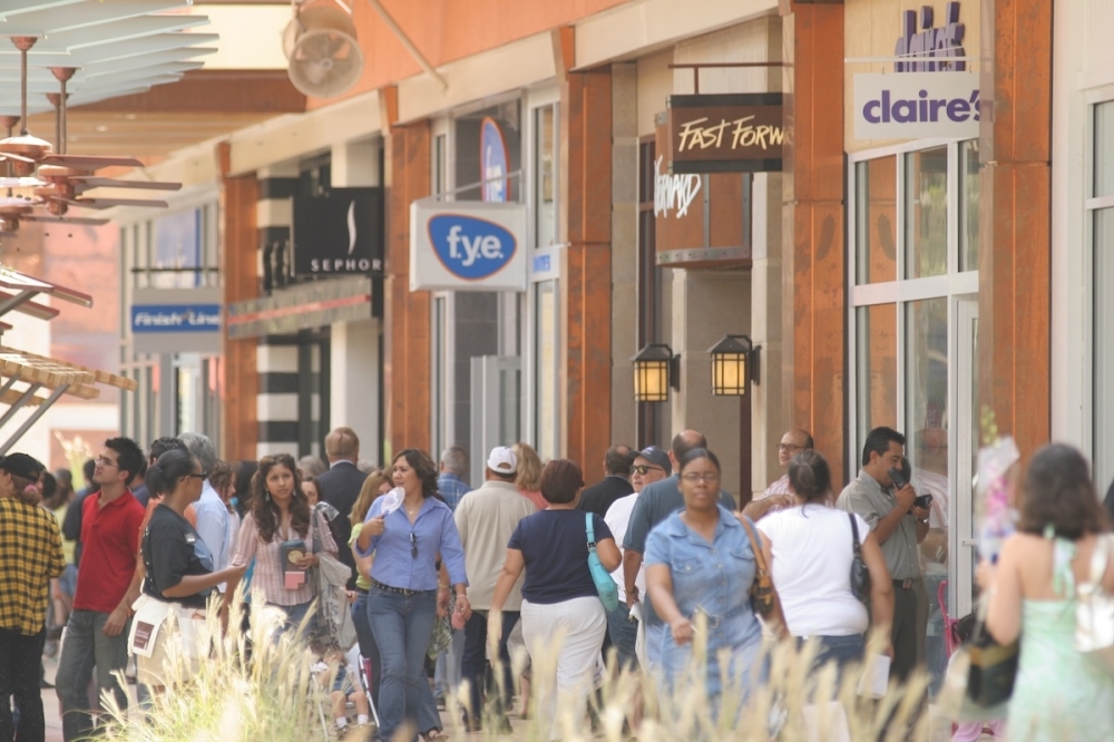 The Shops at La Cantera is celebrating its 20th anniversary this year in the growing area of northwest San Antonio. (Courtesy The Shops at La Cantera)
