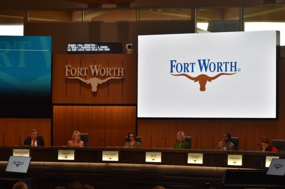 Fort Worth adopted the fiscal year 2025-26 tax rate and budget during a meeting Sept. 16. (Cody Thorn/Community Impact)