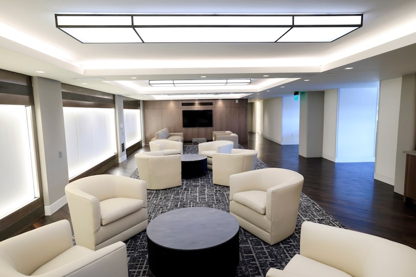 The Club Level of the Cotton Bowl offers a shared lounge and bar space offering full-service...