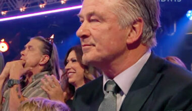 Alec Baldwin Has Stone-Faced Reaction to Wife Hilaria and Partner Gleb Savchenko's Steamy Cha-Cha
