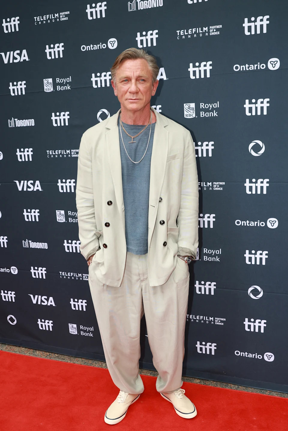British actor Daniel Craig attends the premiere of 