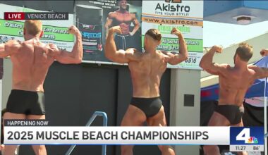 Muscle Beach Championships in Venice Beach – NBC Los Angeles