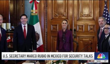 Secretary Marco Rubio visits Mexico for security talks – NBC Los Angeles