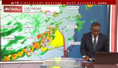Severe storms hit South Jersey, moving towards Philly area – NBC10 Philadelphia