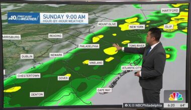 A wet start to Sunday – NBC10 Philadelphia