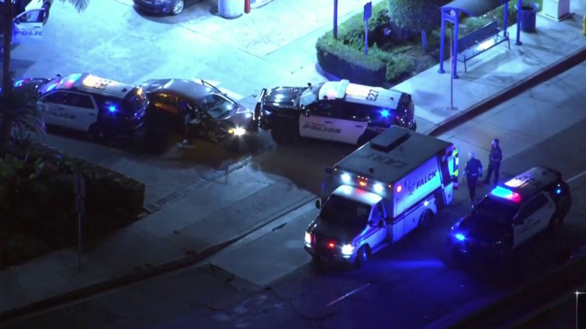 Police shooting at gas station in El Monte – NBC Los Angeles