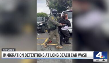 Immigration enforcement operation at Long Beach car wash – NBC Los Angeles