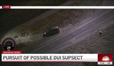 Possible DUI suspect ditches vehicle in South El Monte – NBC Los Angeles