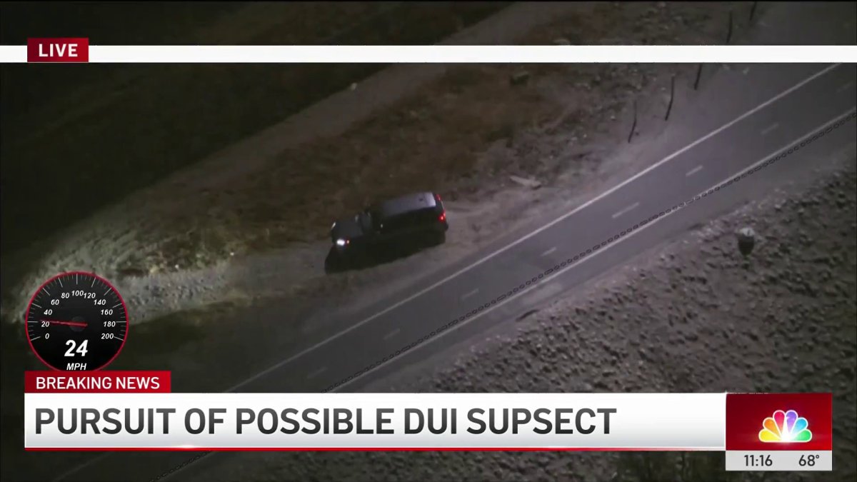 Possible DUI suspect ditches vehicle in South El Monte – NBC Los Angeles
