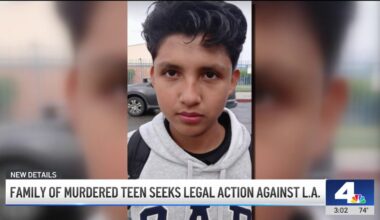 Family of murdered 13-year-old suing LA city and county – NBC Los Angeles