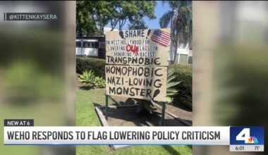 West Hollywood shamed for lowering flags for Charlie Kirk – NBC Los Angeles