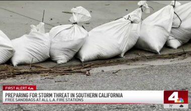 Pacific Palisades residents prepare for heavy rain, thunderstorms – NBC Los Angeles