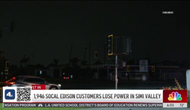 SoCal Edison customers lose power in Simi Valley – NBC Los Angeles