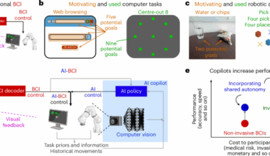 Brain–computer interface control with artificial intelligence copilots