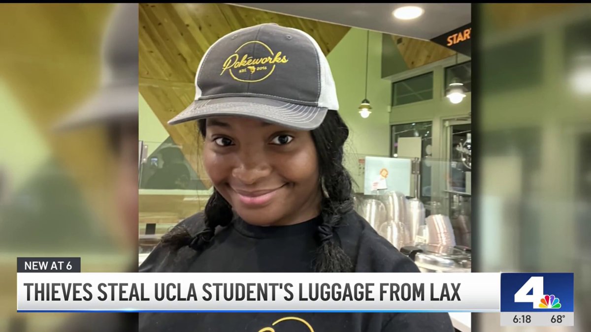 UCLA student starting new school year after luggage theft – NBC Los Angeles