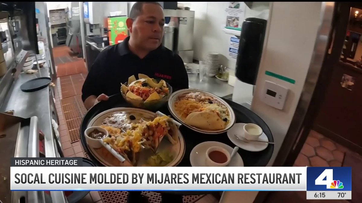 105-year-old Mijares restaurant in Pasadena shapes LA food scene – NBC Los Angeles