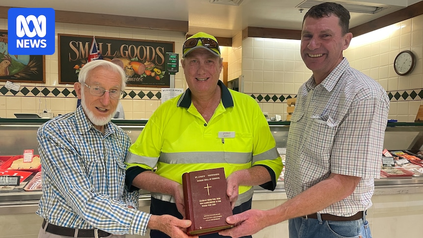 Stolen WWII ledger returned to St Luke's church in Toowoomba