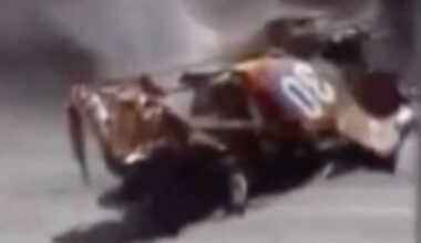 NASCAR star's brother feared worst after 'car sawed in half' - Motorsport - Sports