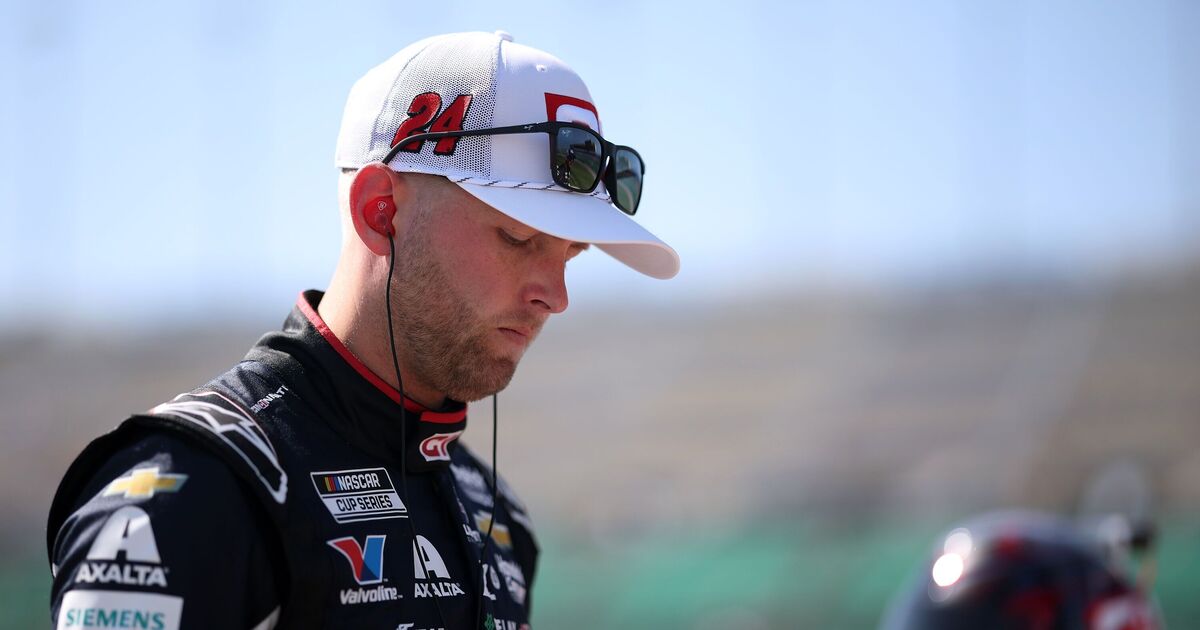 William Byron repeats furious message over NASCAR team radio - Motorsport - Sports