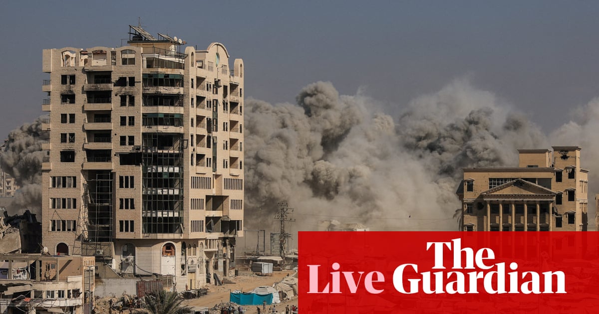 Middle East crisis live: Israel’s military issues large-scale evacuation order for Gaza City ahead of new offensive | Israel