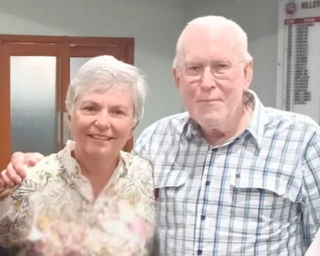Gregory Vaughan and his partner, Kim Worner.