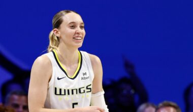Paige Bueckers, Dallas Wings close 2025 season on a high note with big win against Mercury