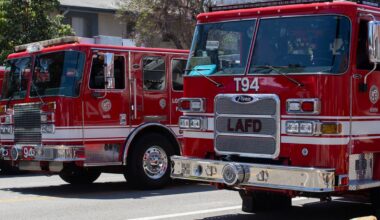 Small fire extinguished outside Jimmy Kimmel’s Hollywood Hills home – NBC Los Angeles