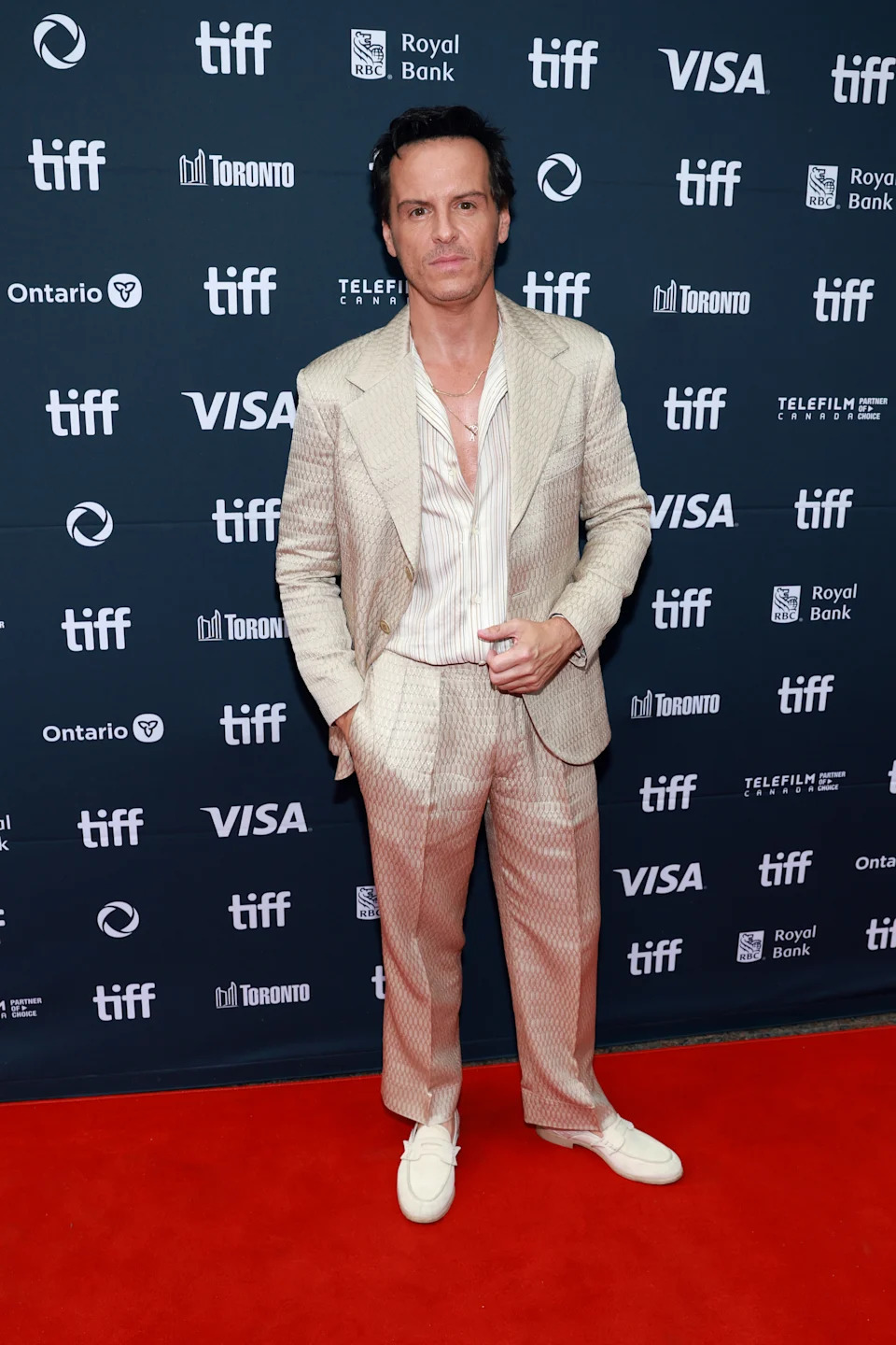 TORONTO, ONTARIO - SEPTEMBER 06: Andrew Scott attends the premiere of 